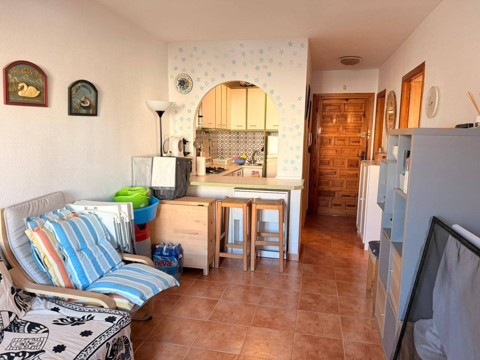 1 soverom Leilighet til leie i Santiago de la Ribera med svømmebasseng - € 600 (Ref: 10060239)