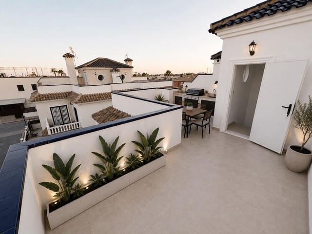 2 makuuhuone Rivitalo myytävänä paikassa Roda, San Javier mukana uima-altaan - 160 000 € (Ref: 10060247)