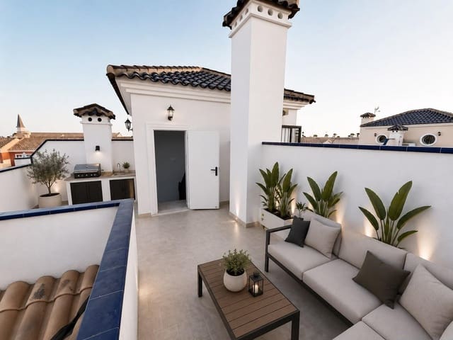 2 makuuhuone Rivitalo myytävänä paikassa Roda, San Javier mukana uima-altaan - 160 000 € (Ref: 10060247)