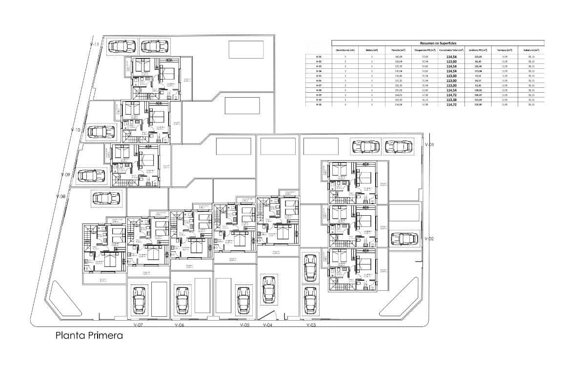 3 makuuhuone Rivitalo myytävänä paikassa Santiago de la Ribera - 405 000 € (Ref: 10060290)