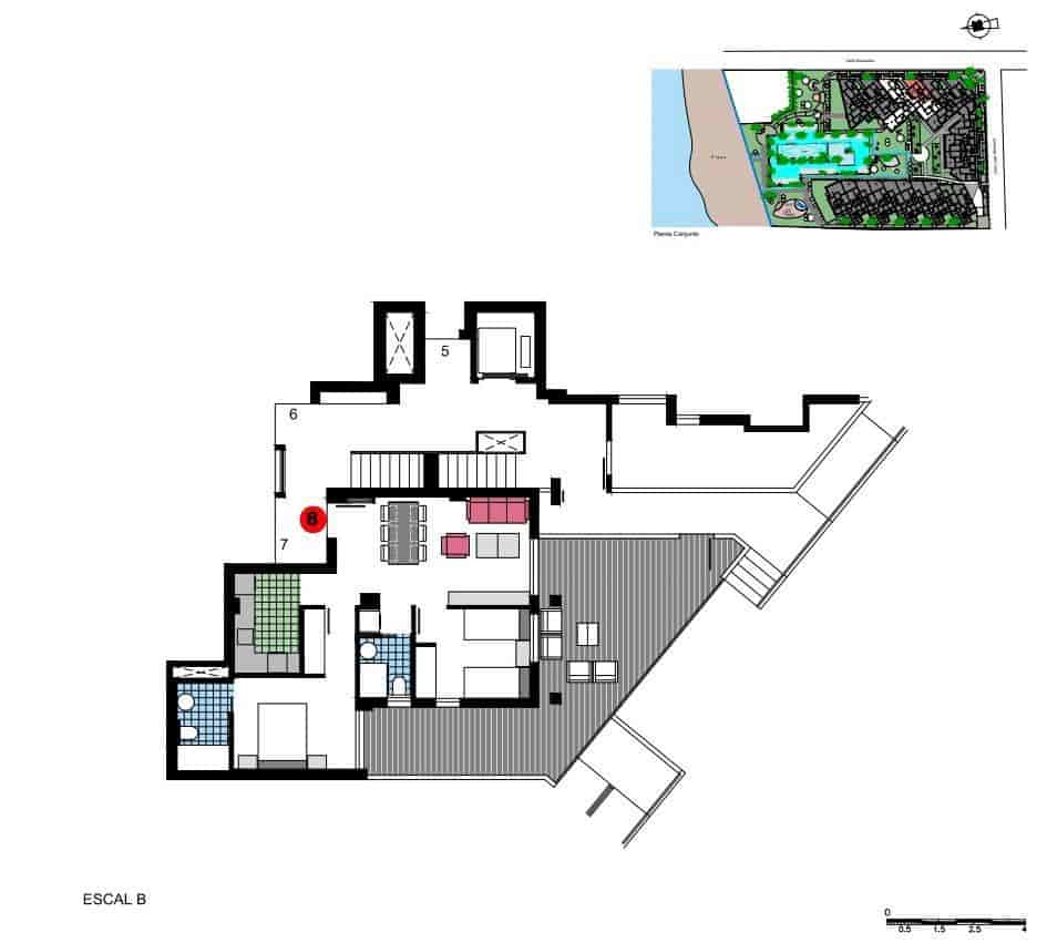2 Zimmer Apartment zu verkaufen in Denia mit Pool - 355.000 € (Ref: 10060312)