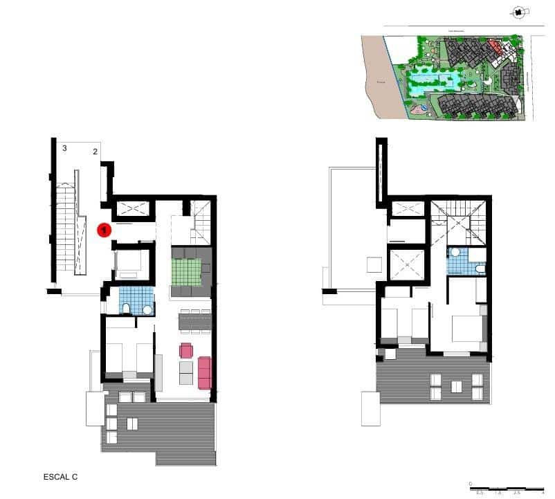 3 Zimmer Penthouse zu verkaufen in Denia mit Pool Garage - 599.000 € (Ref: 10060314)