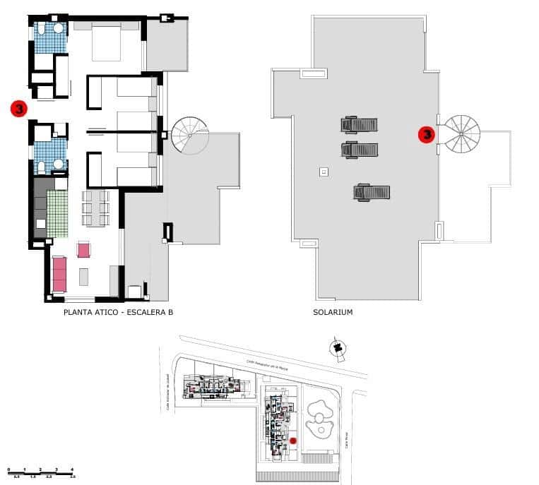 3 quarto Penthouse para venda em Denia com piscina - 499 000 € (Ref: 10060320)