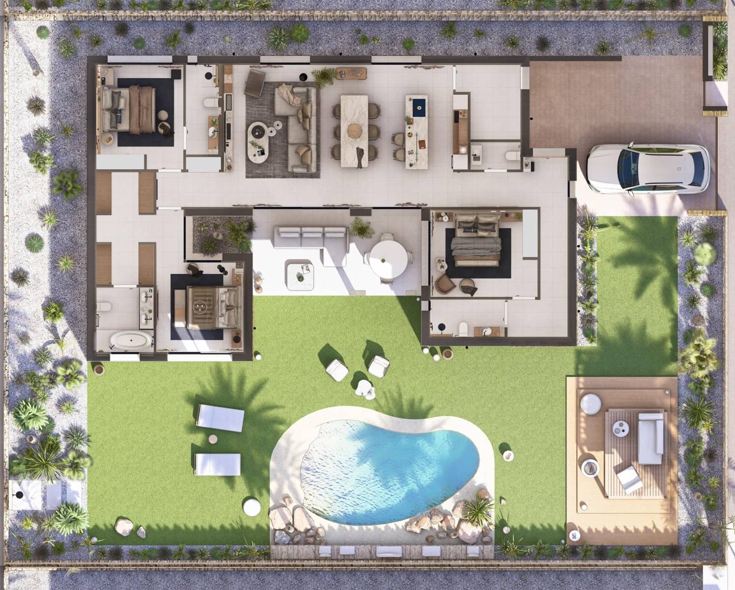 3 sovrum Villa till salu i Banos y Mendigo - 585 000 € (Ref: 10060325)