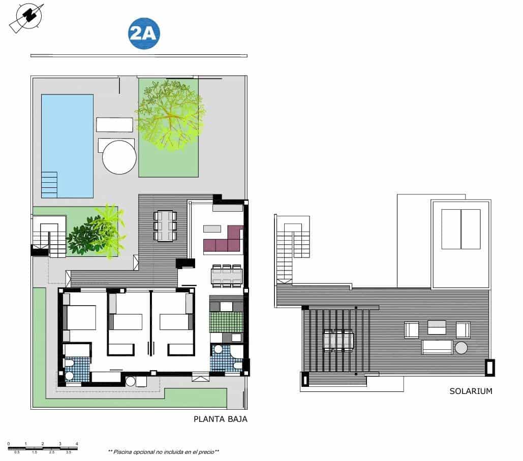 3 soverom Villa til salgs i Els Poblets med svømmebasseng garasje - € 415 000 (Ref: 10060341)