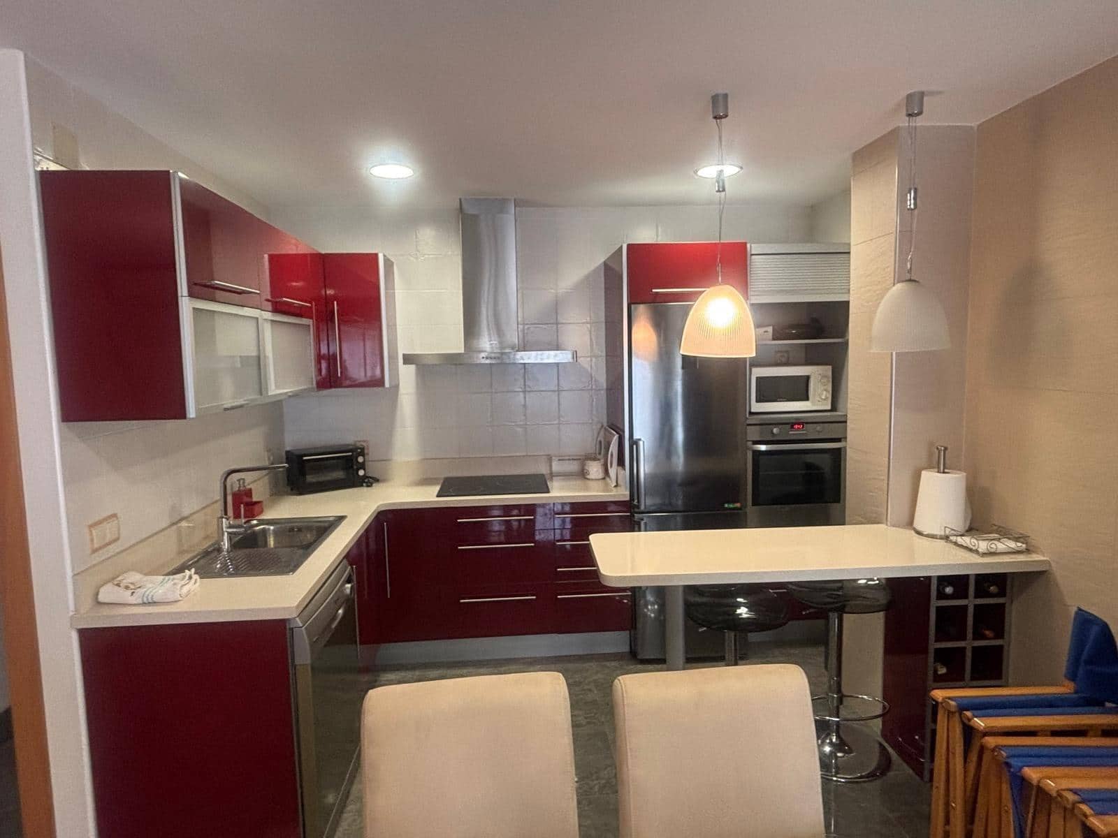 2 sovrum Strandlägenhet att hyra i Los Alcazares med garage - 900 € (Ref: 10062181)