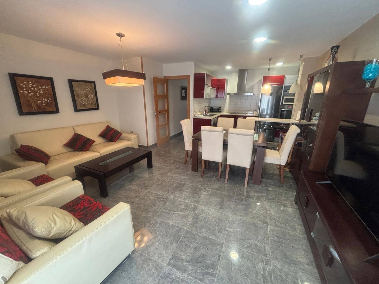 2 sovrum Strandlägenhet att hyra i Los Alcazares med garage - 900 € (Ref: 10062181)
