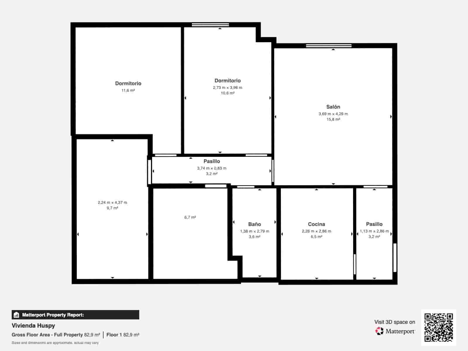 4 quarto Apartamento para venda em Malaga cidade - 280 000 € (Ref: 10010245)