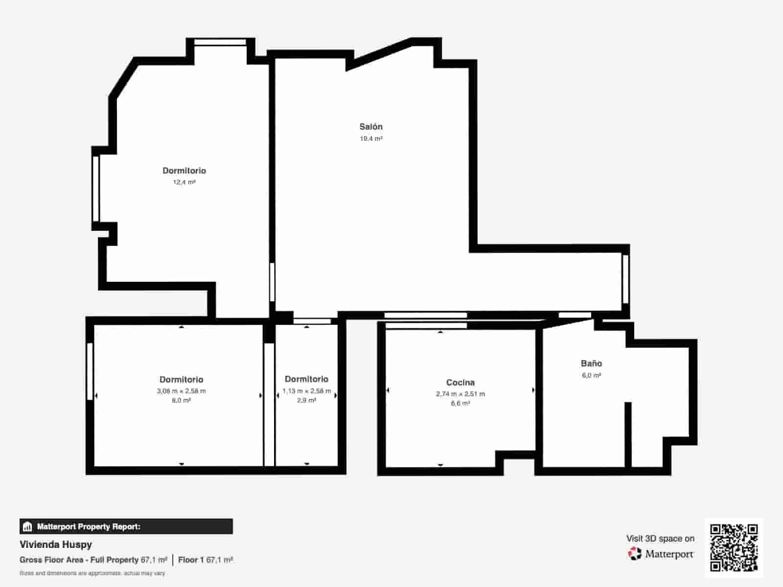 2 camera da letto Appartamento in vendita in Malaga citta - 540.000 € (Rif: 10012805)