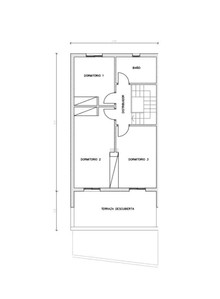 4 sypialnia Dom blizniak na sprzedaż w Miasto Ibiza / Eivissa z garażem - 740 000 € (Ref: 10012806)