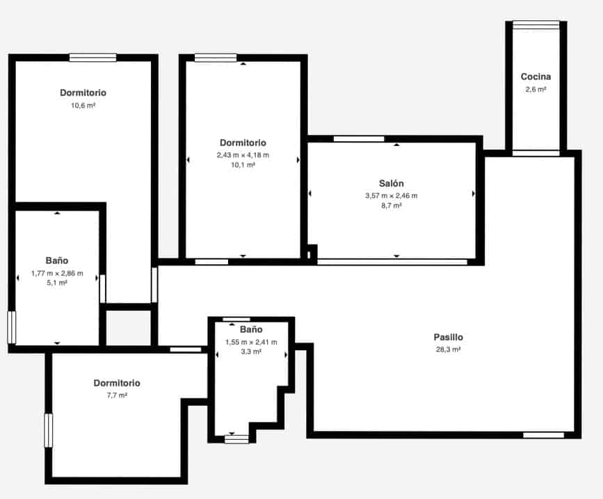 3 slaapkamer Flat te koop in Marbella - € 630.000 (Ref: 10015029)