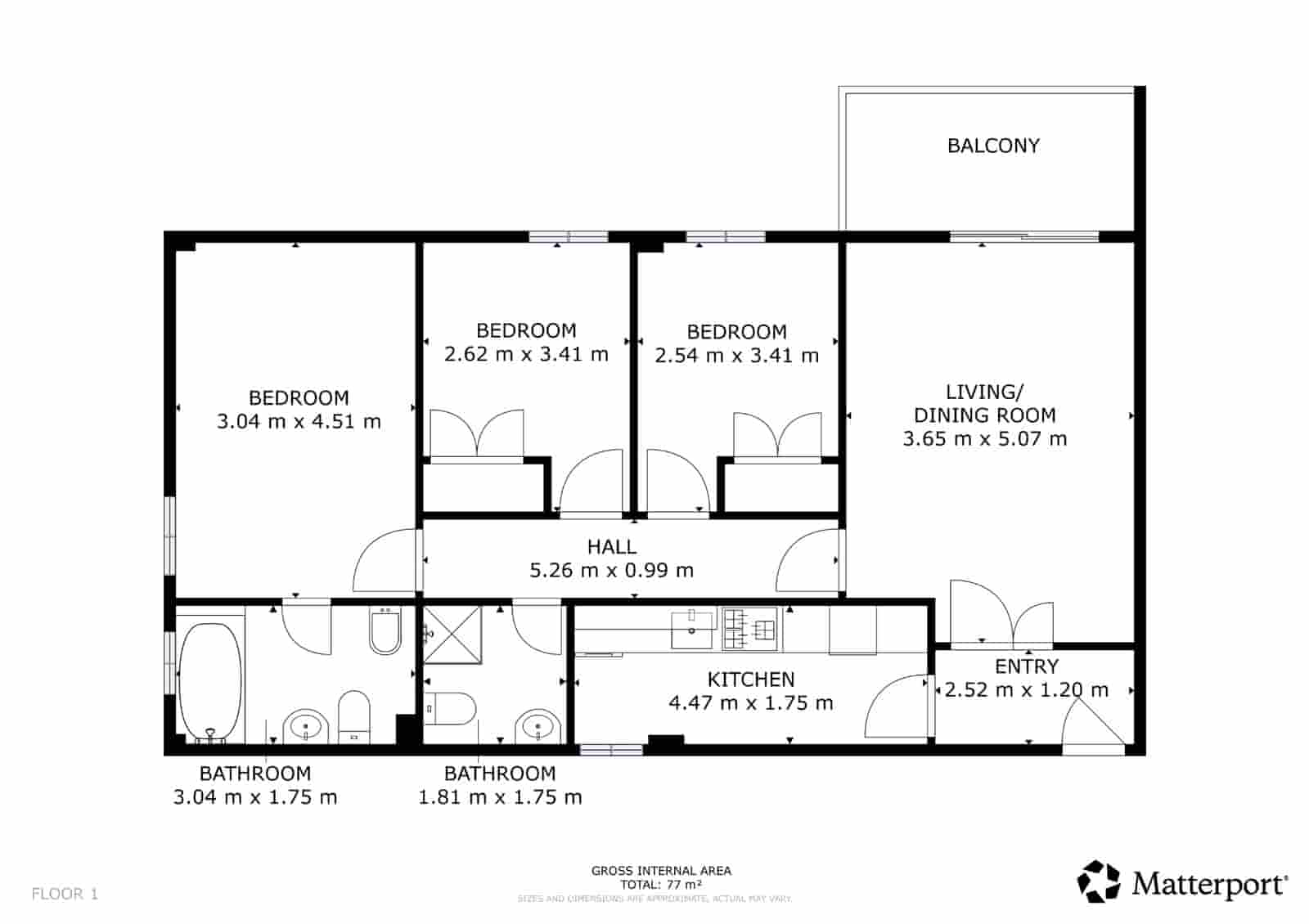 3 Zimmer Wohnung zu verkaufen in Estepona mit Garage - 425.000 € (Ref: 10021956)