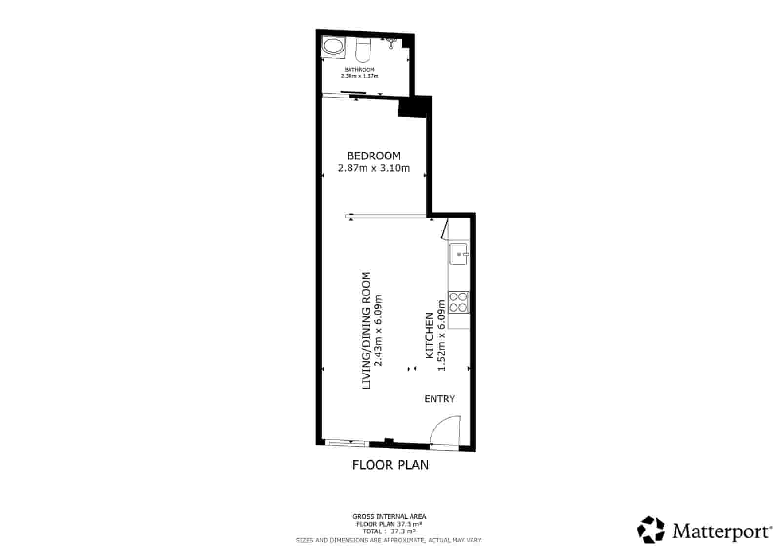2 sypialnia Mieszkanie na sprzedaż w Miasto Malaga - 289 000 € (Ref: 10021957)
