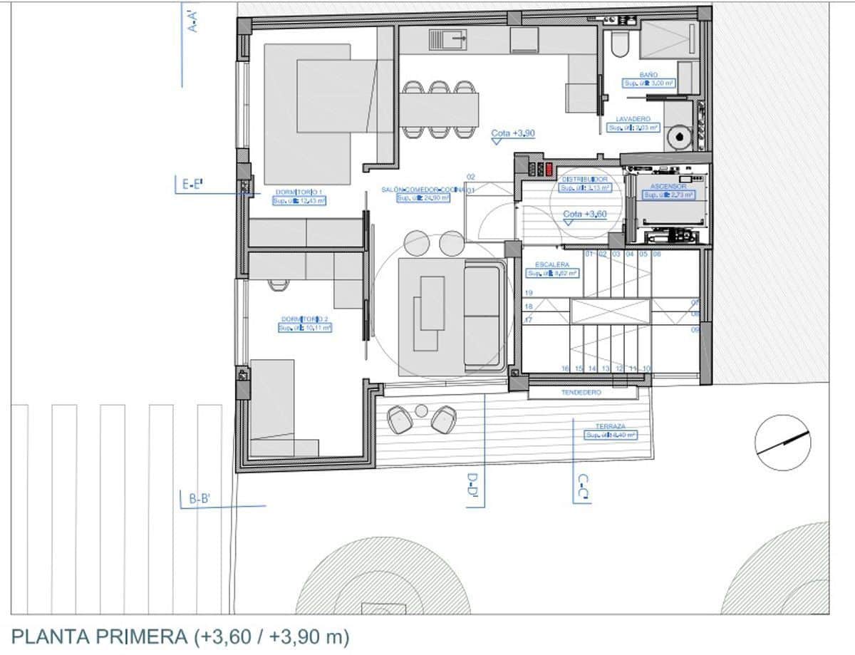 2 chambre Appartement à vendre à Malaga ville - 407 000 € (Ref: 10160921)