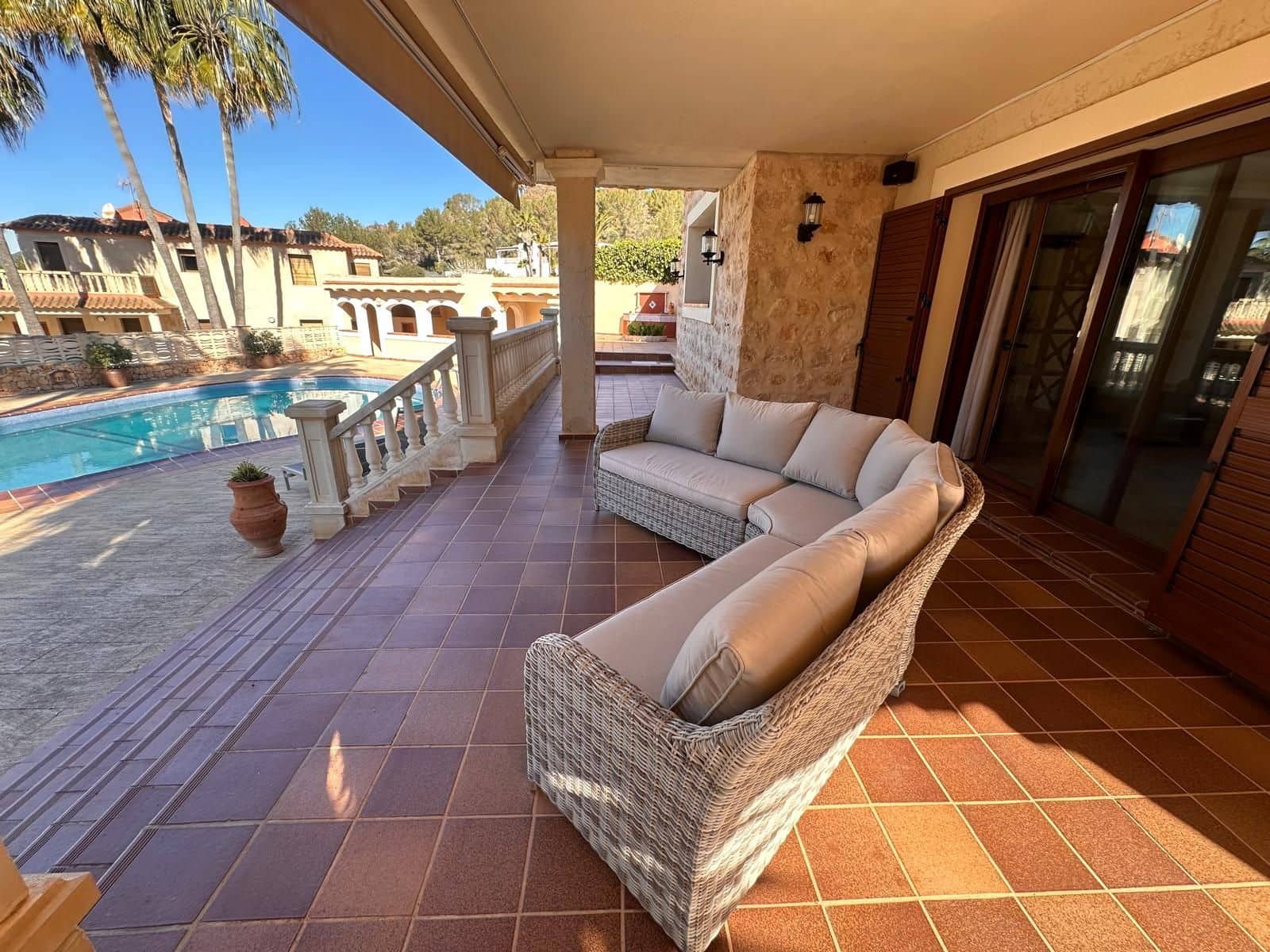 4 Zimmer Villa zu vermieten in Santa Eulalia / Santa Eularia mit Pool Garage - 7.000 € (Ref: 9334386)