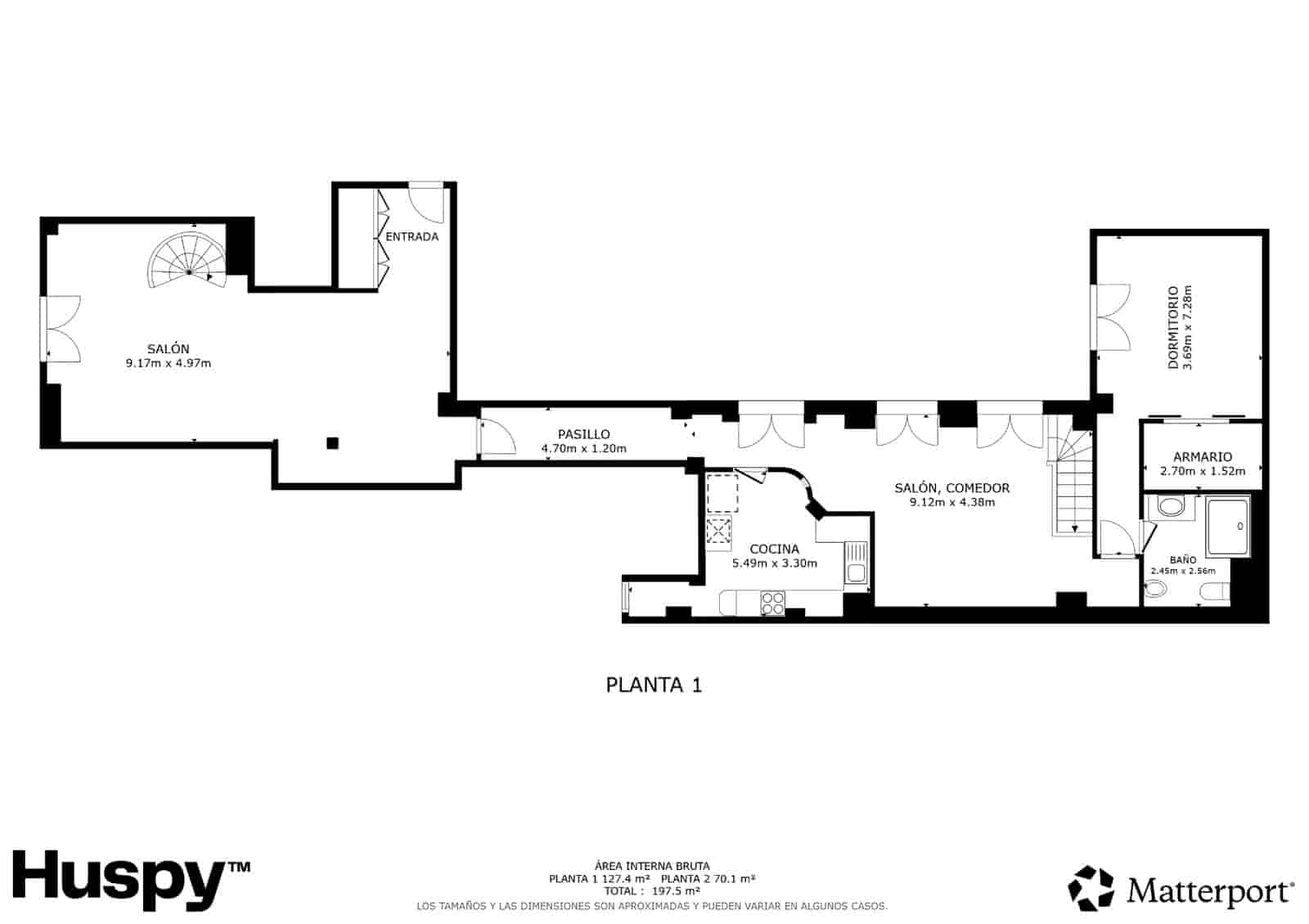 Piso de 3 habitaciones en Madrid ciudad en venta con garaje - 2.520.000 € (Ref: 9390140)