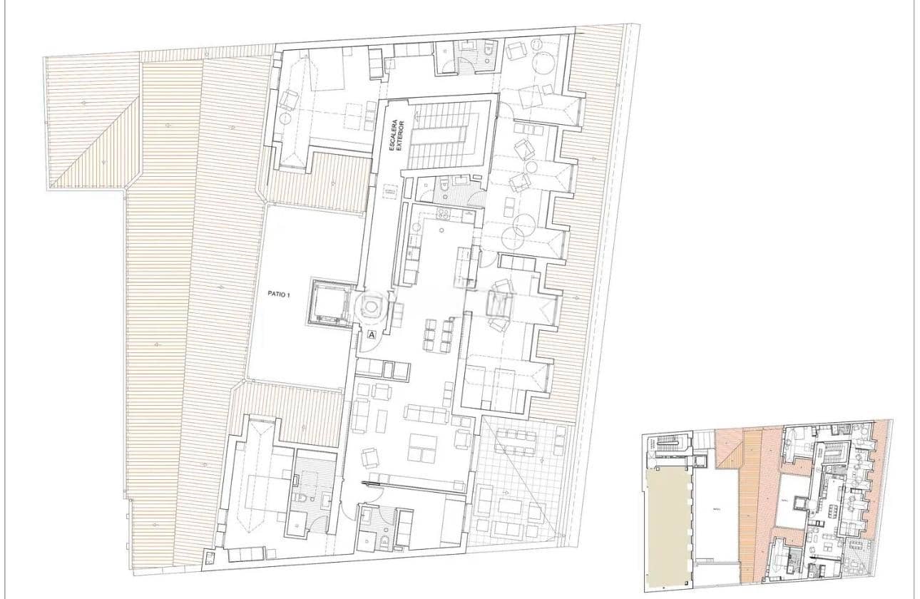 3 soveværelse Penthouse til salg i Madrid by - € 3.393.793 (Ref: 9415430)