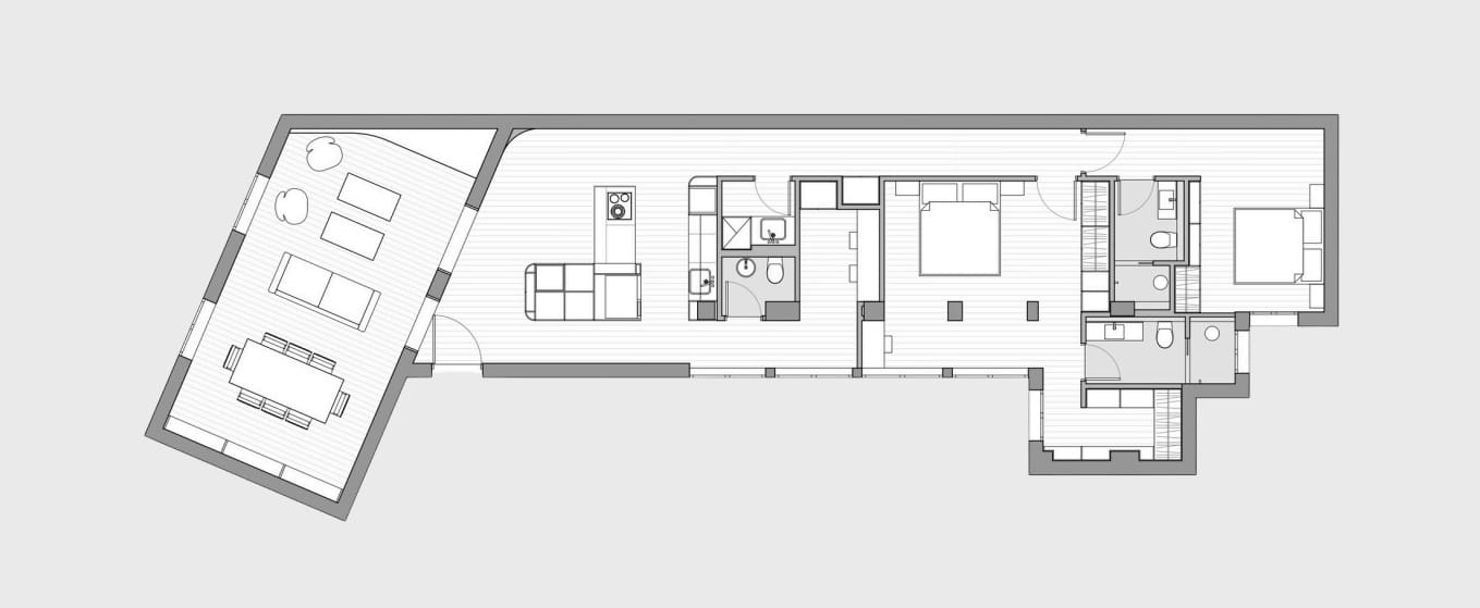 2 soveværelse Lejlighed til salg i Madrid by - € 1.420.000 (Ref: 9451629)