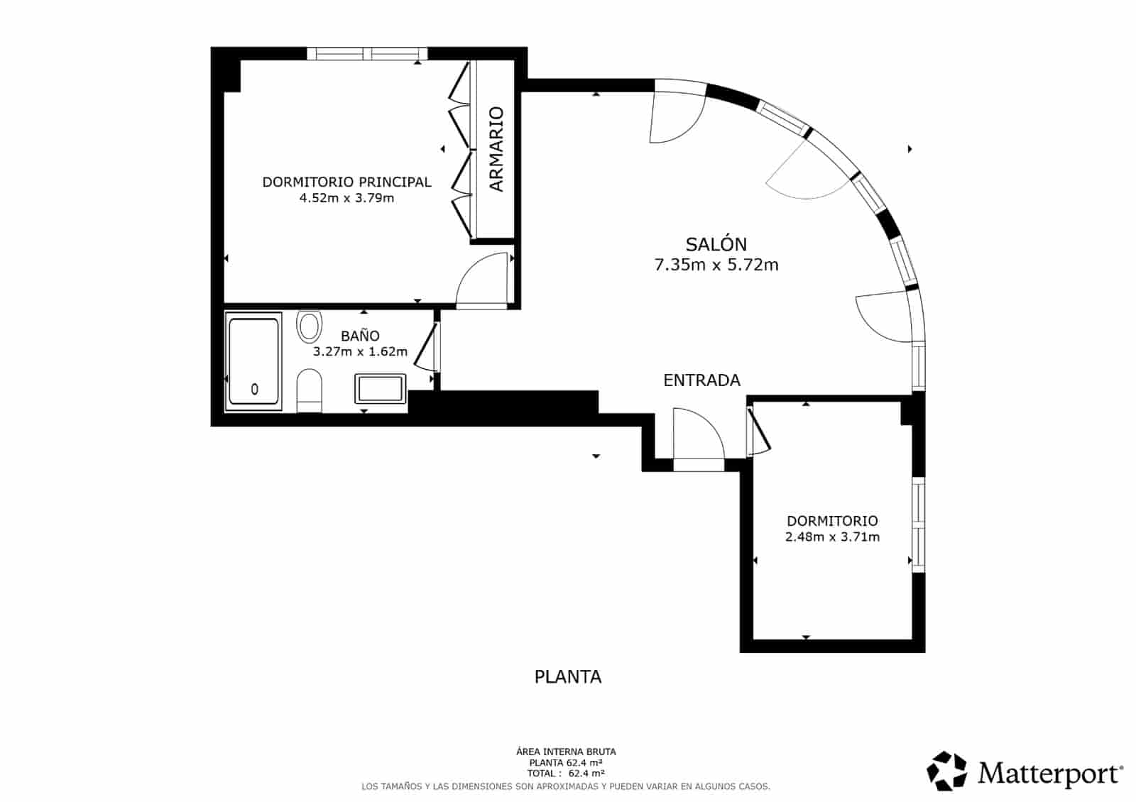2 quarto Penthouse para venda em Malaga cidade - 1 395 000 € (Ref: 9512051)