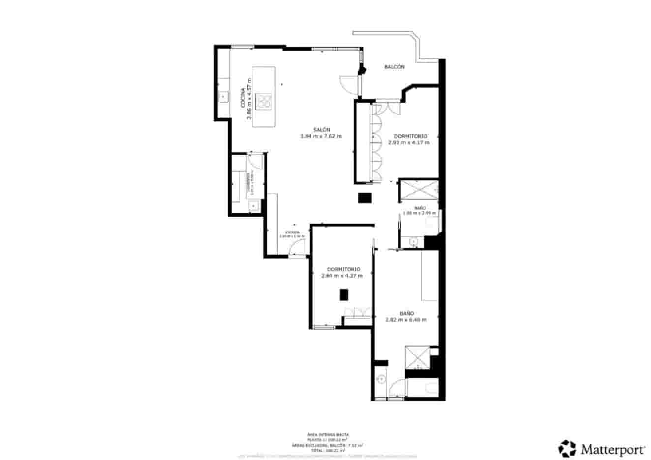 4 makuuhuone Huoneisto myytävänä paikassa Alicante kaupunki mukana 
autotalli - 575 000 € (Ref: 9523939)