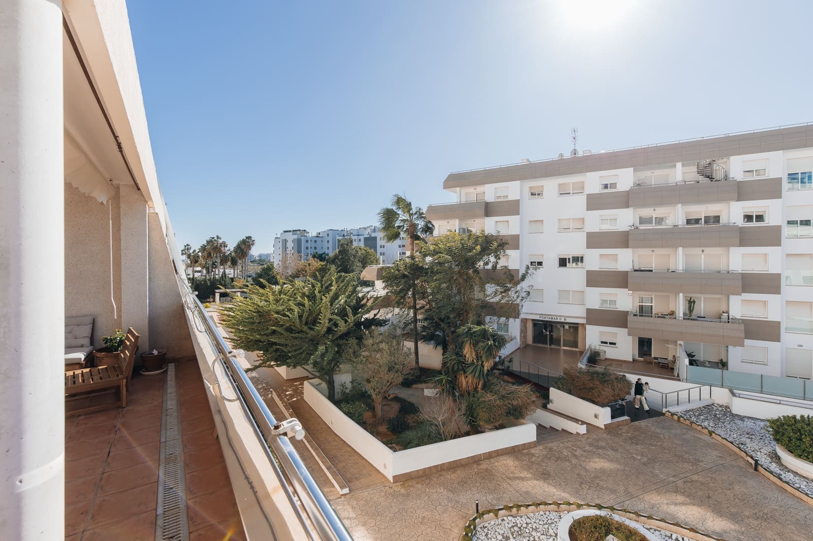 2 makuuhuone Asunto vuokrattavana paikassa Ibiza kaupunki mukana uima-altaan 
autotalli - 3 500 € (Ref: 9560903)