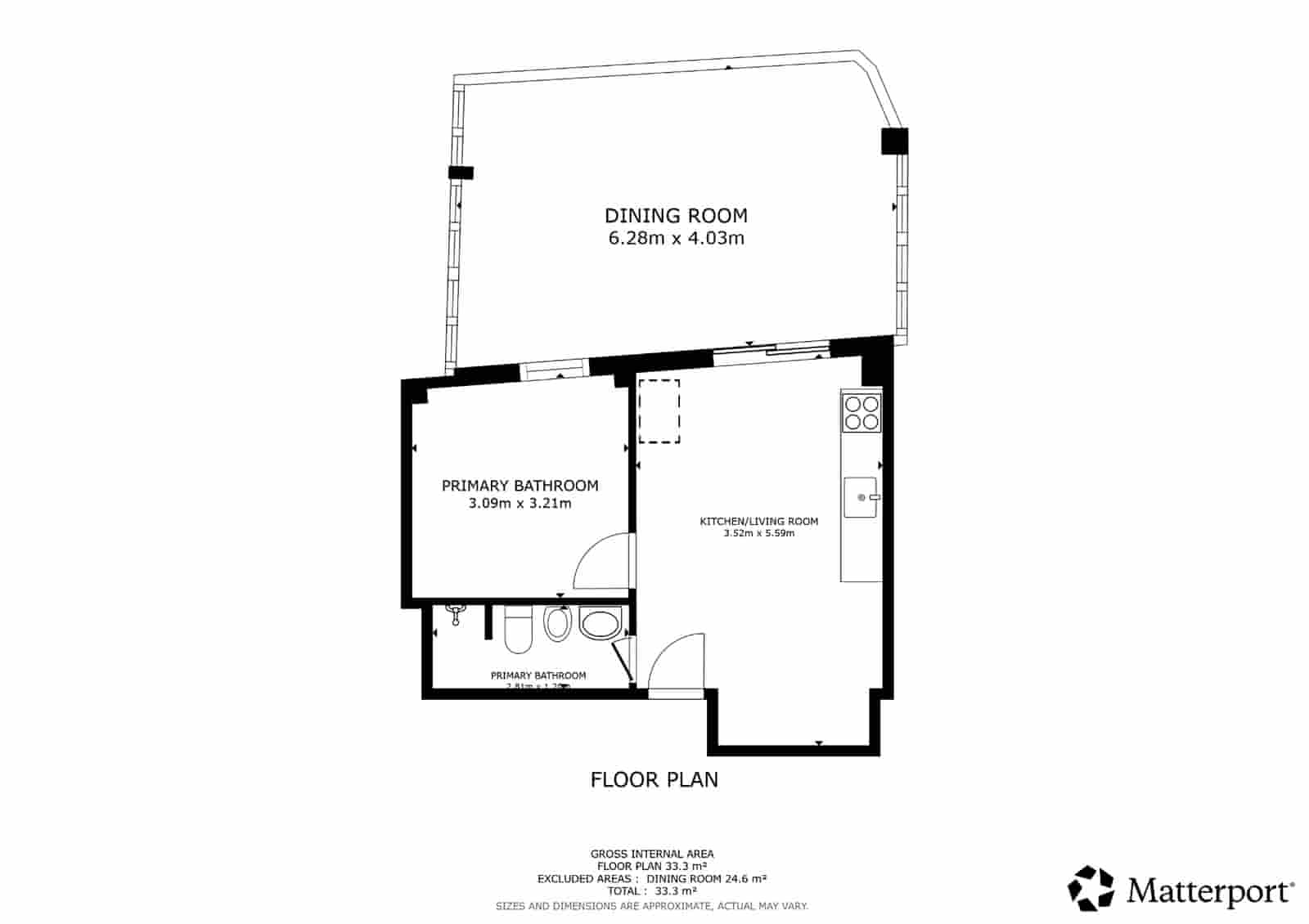 1 chambre Appartement à vendre à Castello de la Plana - 129 000 € (Ref: 9590710)