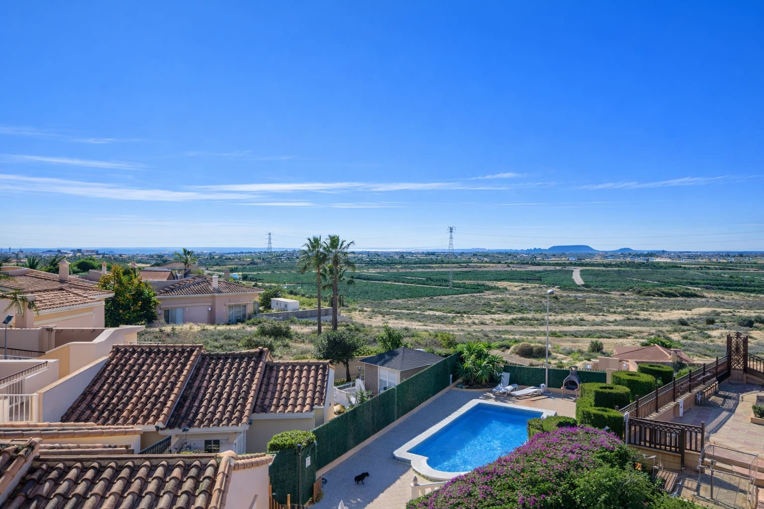 3 soveværelse Villa til salg i Muchamiel / Mutxamel med swimmingpool garage - € 360.000 (Ref: 9604578)