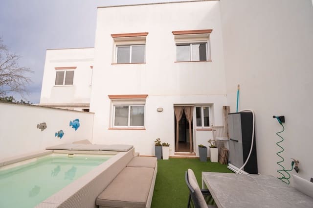 Pareado de 3 habitaciones en Sant Antoni de Portmany en venta con piscina garaje - 810.000 € (Ref: 9627204)