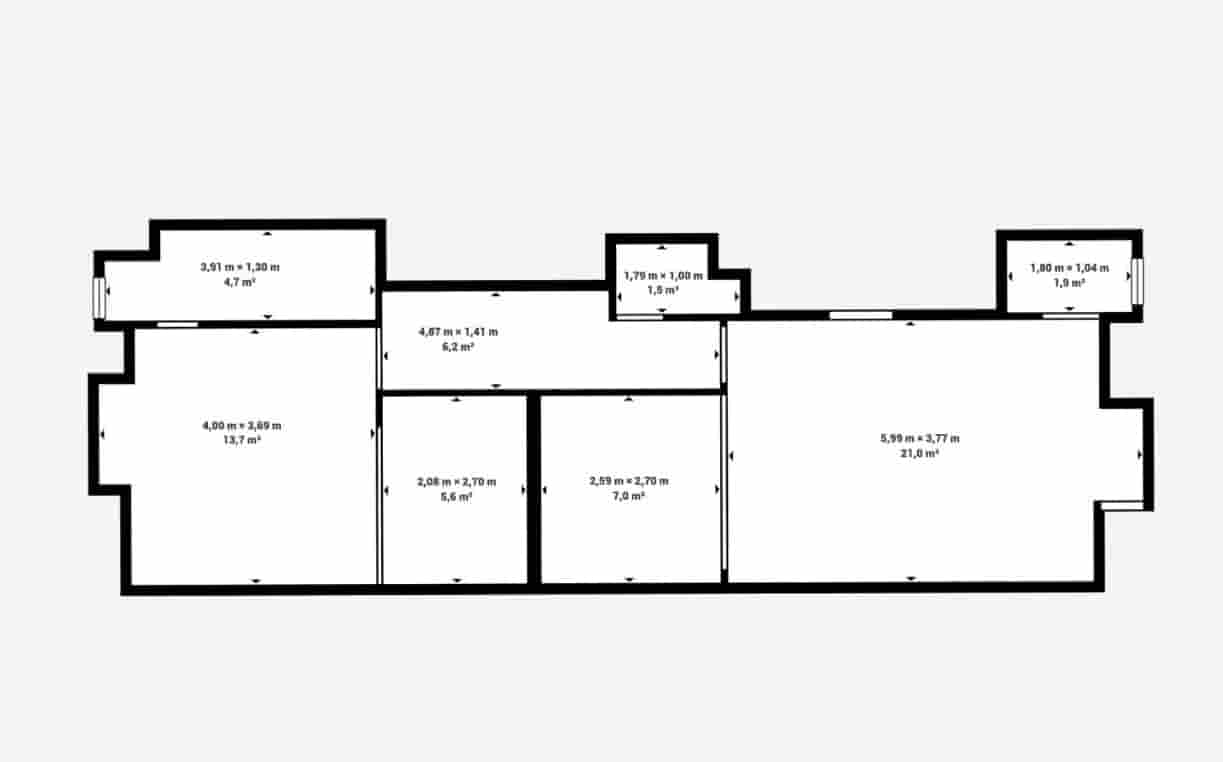 2 chambre Appartement à vendre à Ibiza ville - 599 000 € (Ref: 9647705)