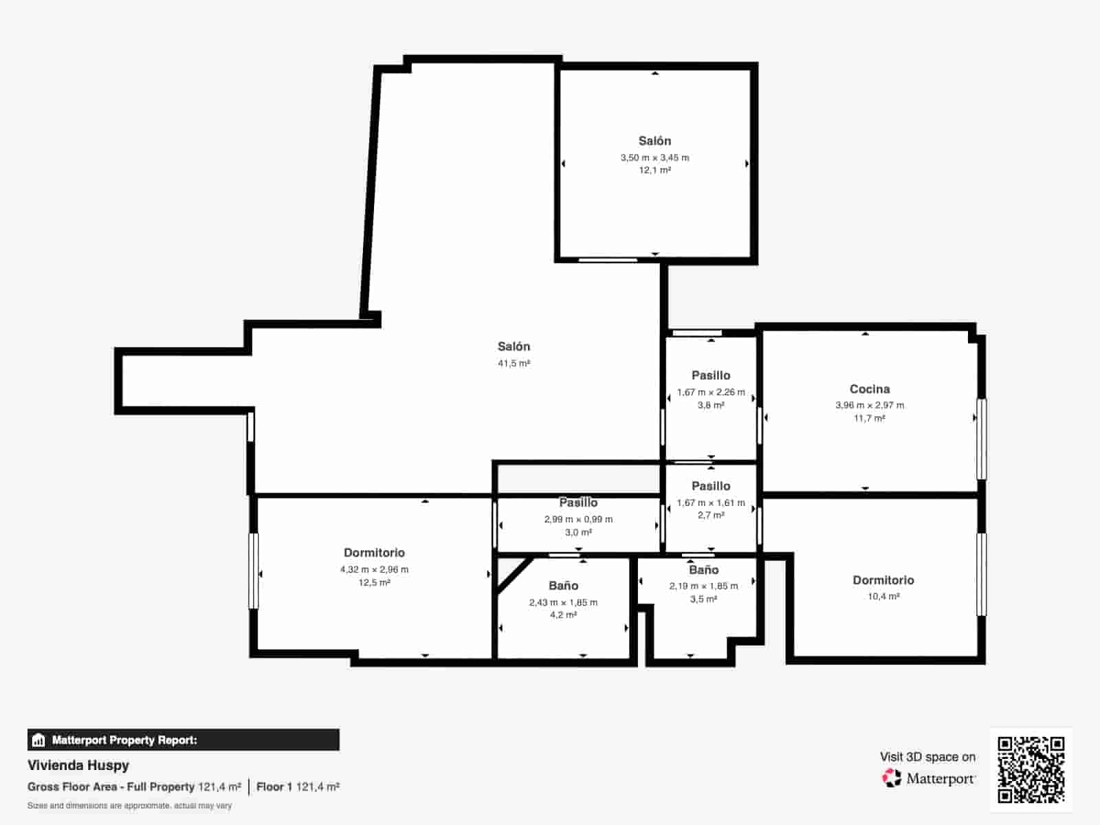 2 slaapkamer Appartement te koop in Malaga stad - € 400.000 (Ref: 9647706)