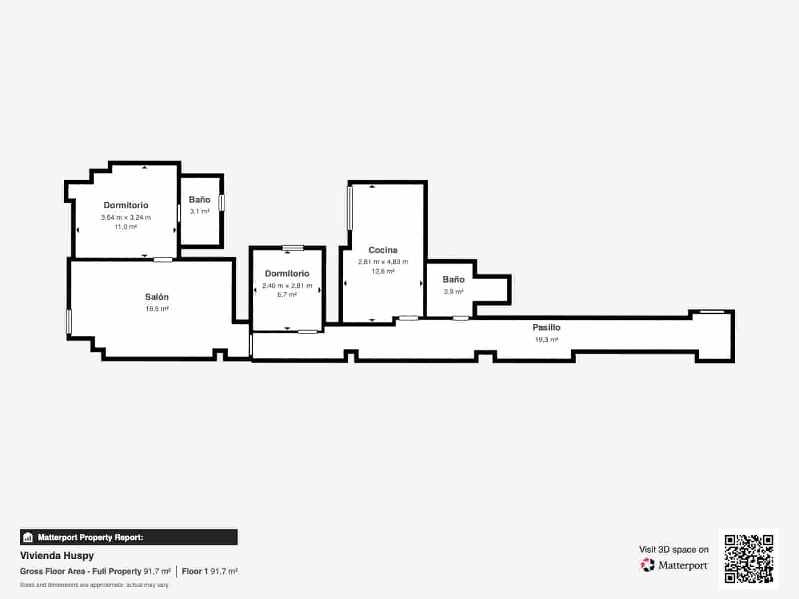 2 Zimmer Apartment zu verkaufen in Malaga Stadt mit Garage - 410.000 € (Ref: 9673817)