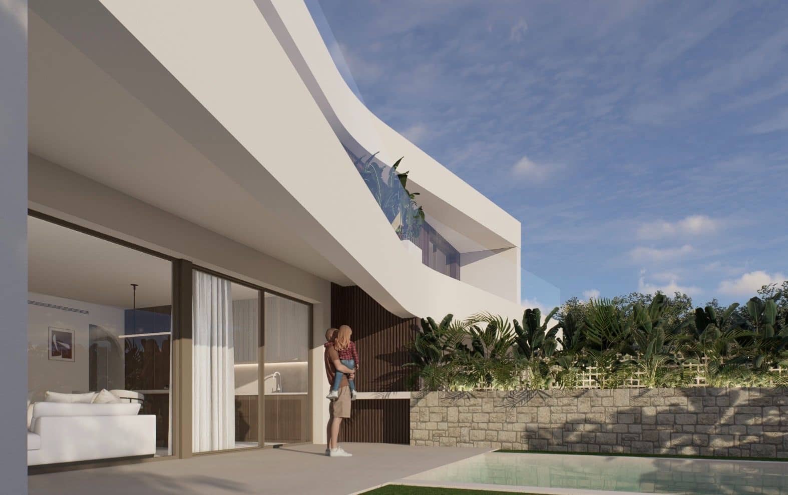 4 soveværelse Semi-Rækkehus til salg i Santa Pola med swimmingpool - € 570.000 (Ref: 9690023)