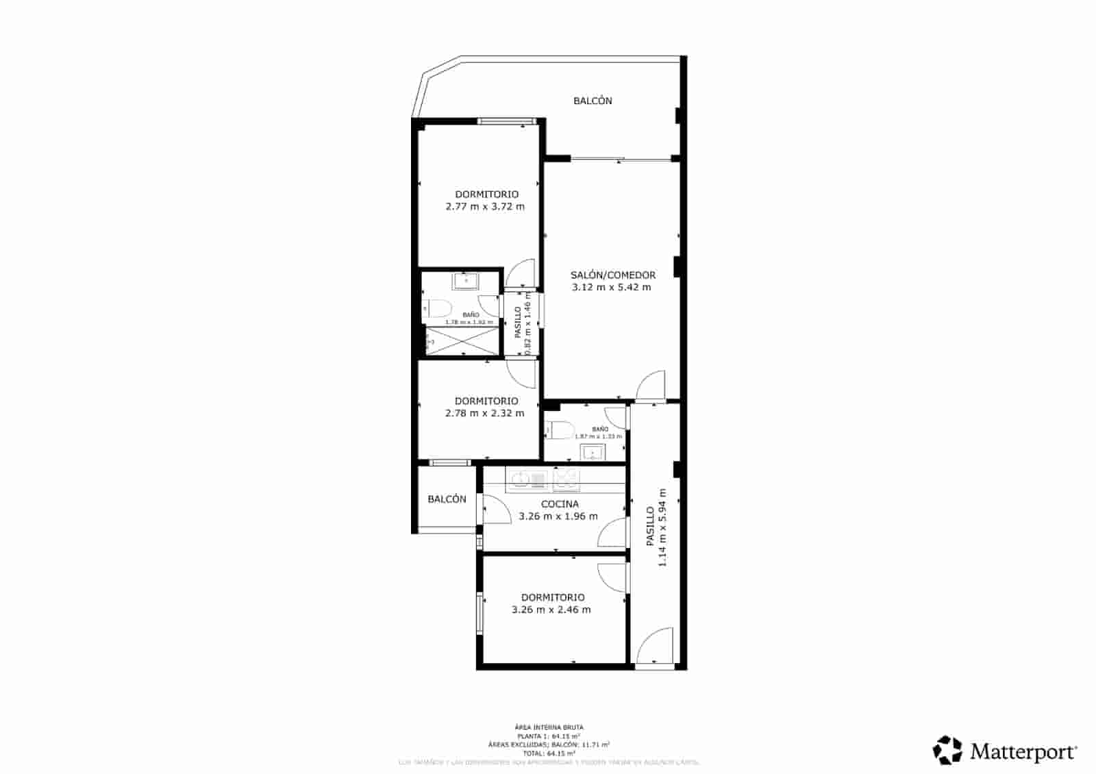 3 camera da letto Appartamento in vendita in Torrevieja con garage - 350.000 € (Rif: 9711081)