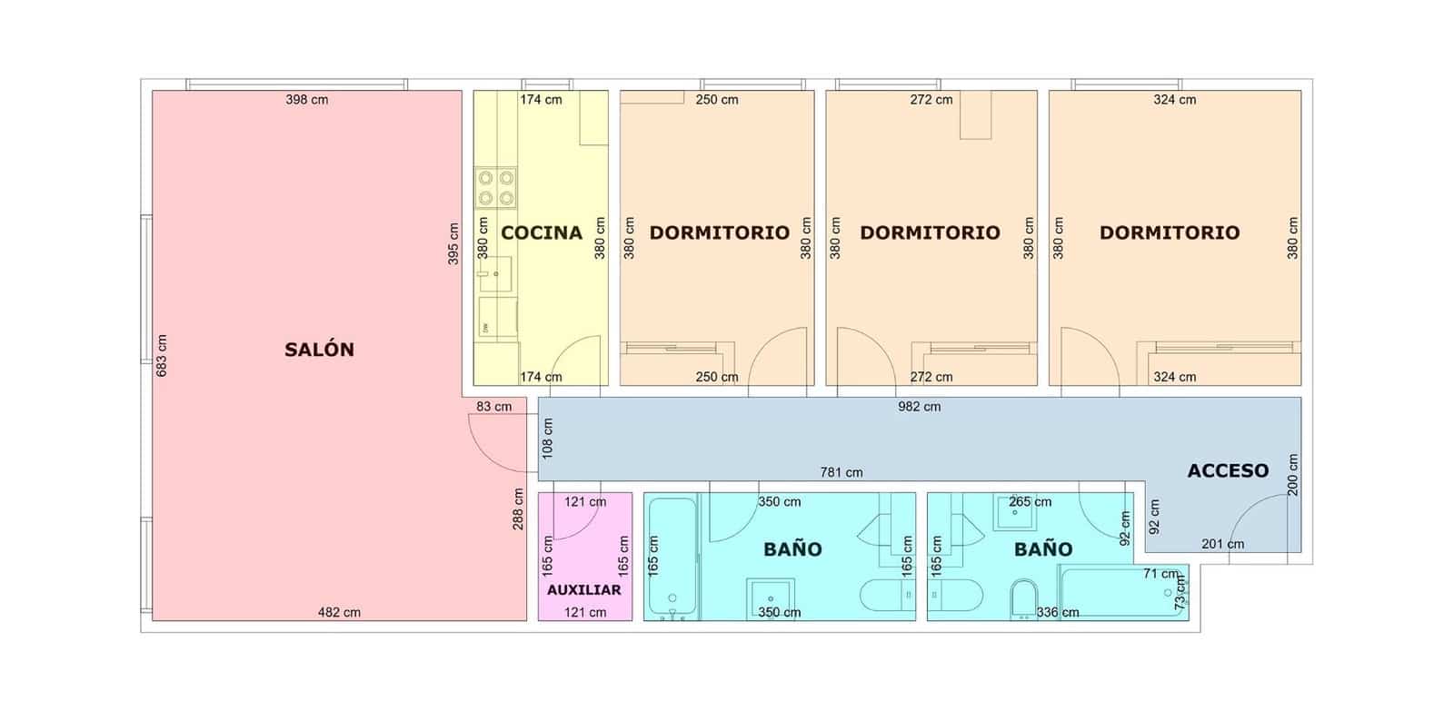 5 bedroom Flat for sale in Alicante / Alacant city with garage - € 395,000 (Ref: 9714499)