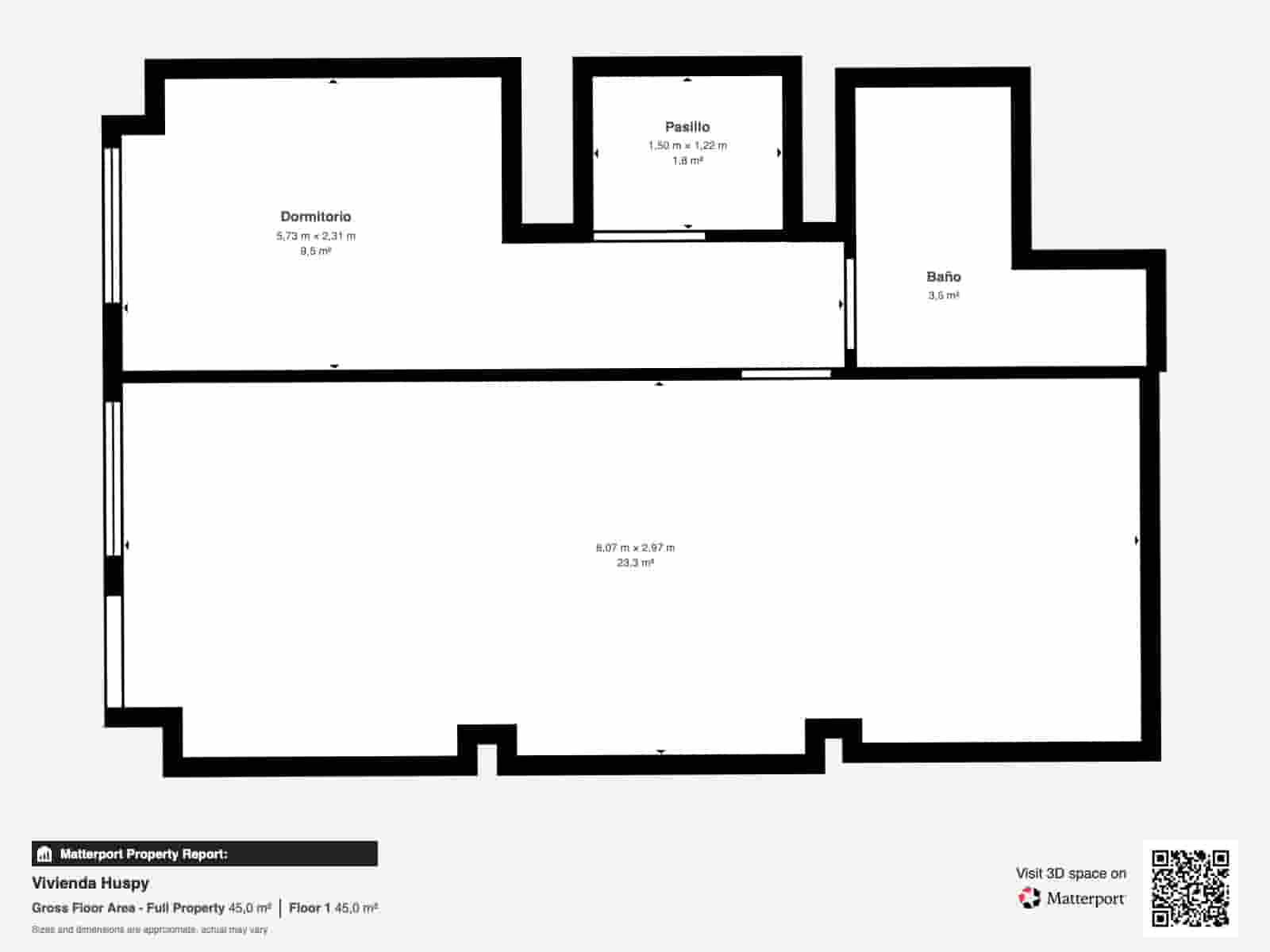 1 chambre Appartement à vendre à Malaga ville - 259 000 € (Ref: 9921666)