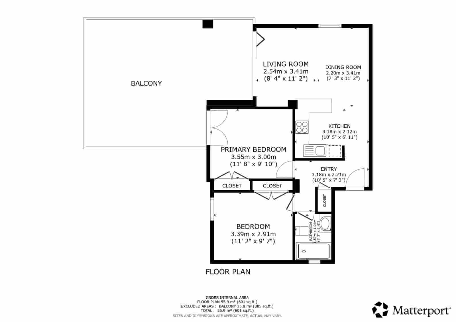 2 makuuhuone Asunto myytävänä paikassa Nerja mukana uima-altaan - 349 000 € (Ref: 9926745)