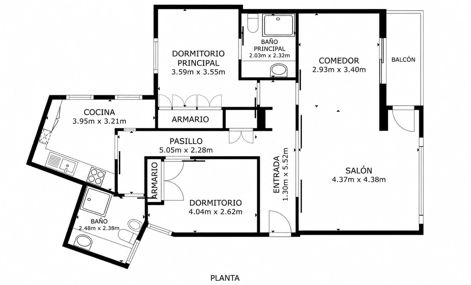 2 soverom Leilighet til salgs i Malaga by - € 720 000 (Ref: 9953694)