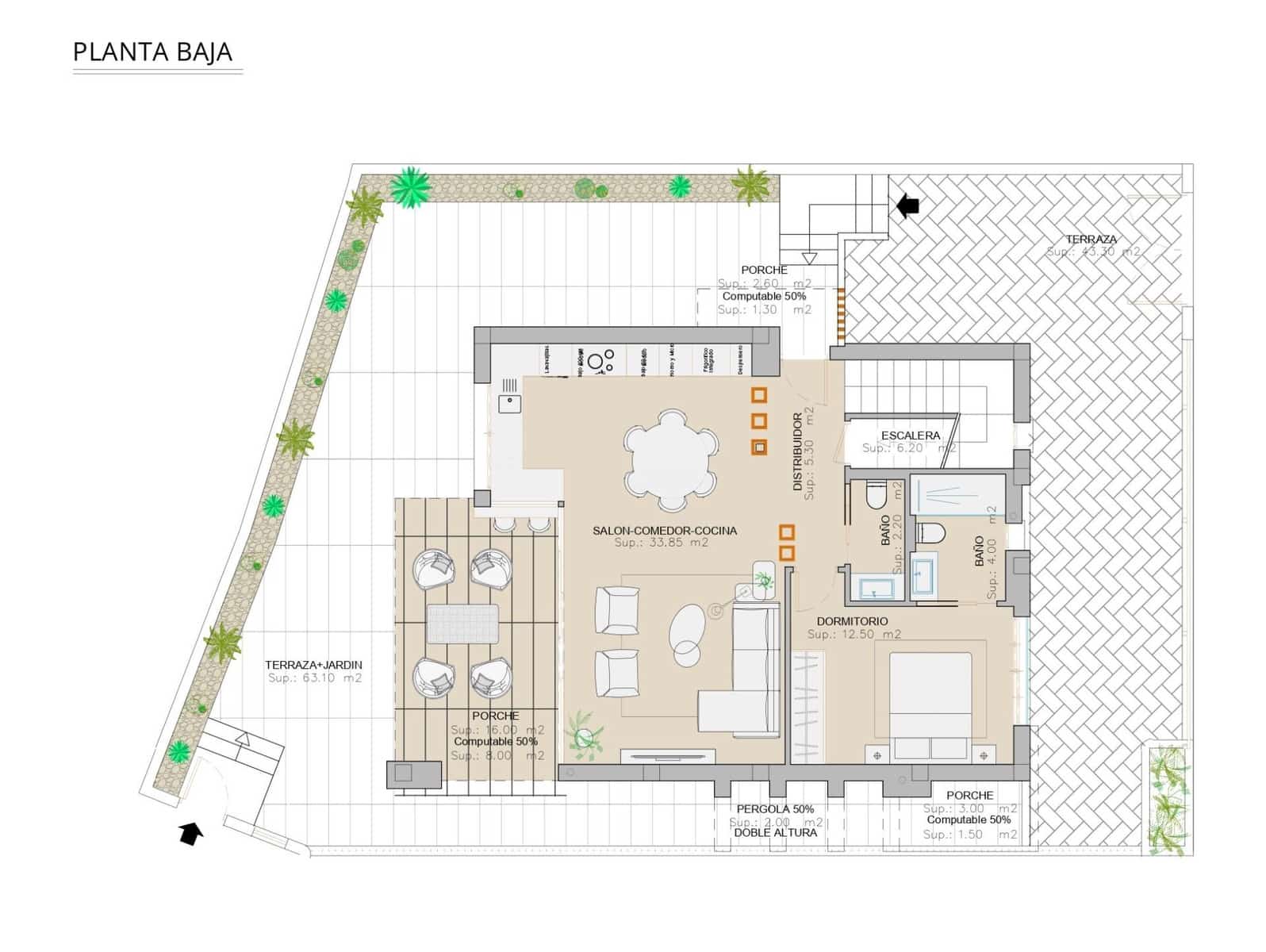 3 camera da letto Villa in vendita in San Juan de los Terreros con piscina garage - 479.000 € (Rif: 9373775)