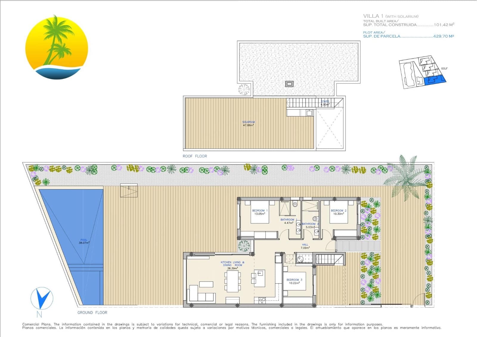 3 bedroom Villa for sale in Los Alcazares with pool - € 619,000 (Ref: 9390670)