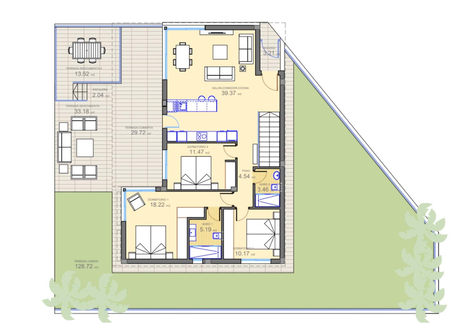 3 bedroom Villa for sale in Polop with pool garage - € 470,000 (Ref: 9113099)