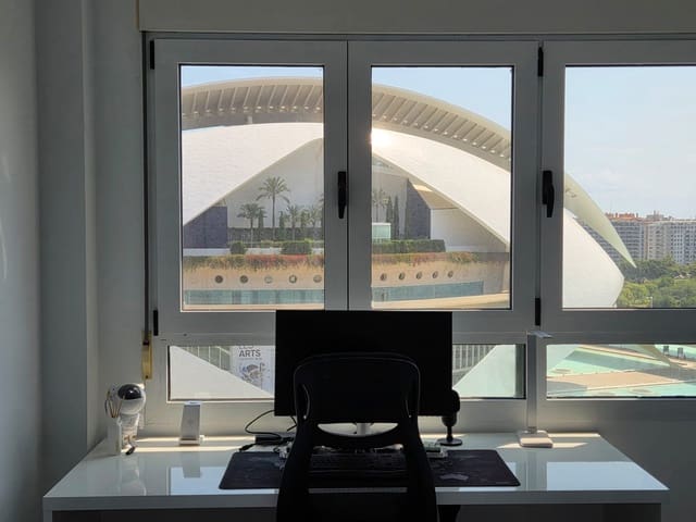 3 sovrum Lägenhet till salu i Ciutat de les Arts i de les Ciencies, Valencia stad med pool garage - 775 000 € (Ref: 9113586)