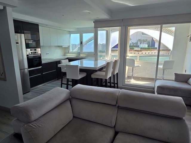 3 sovrum Lägenhet till salu i Ciutat de les Arts i de les Ciencies, Valencia stad med pool garage - 775 000 € (Ref: 9113586)