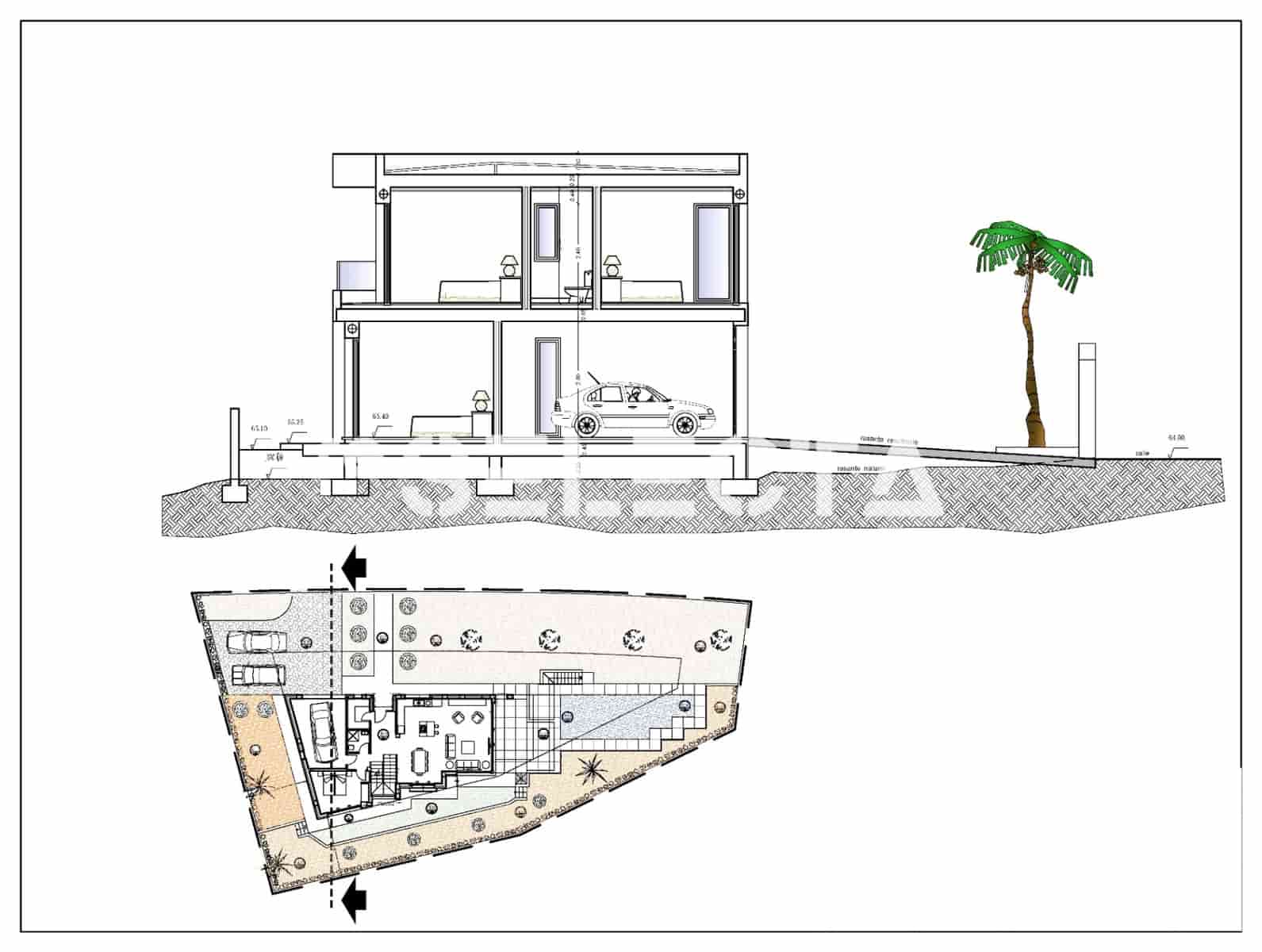 4 bedroom Villa for sale in Calpe / Calp with pool garage - € 1,985,000 (Ref: 9255820)