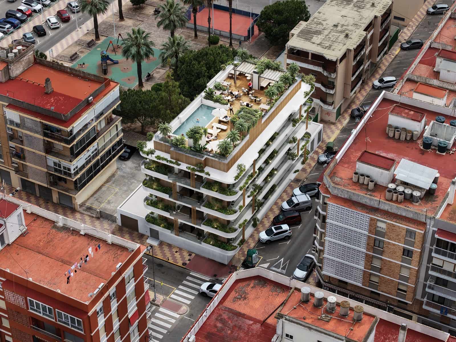 Apartamento de 2 habitaciones en Cullera en venta con piscina garaje - 194.311 € (Ref: 9523695)