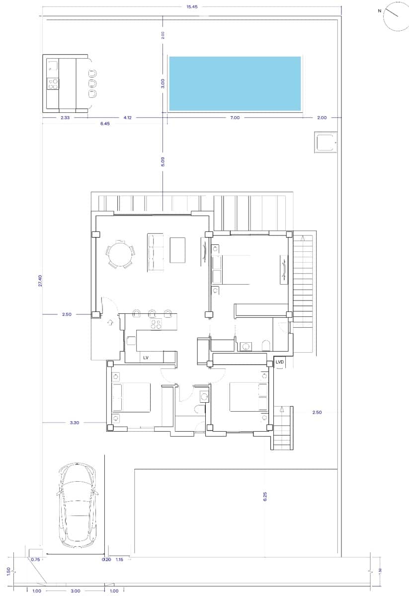 Chalet de 5 habitaciones en Polop en venta con piscina garaje - 638.650 € (Ref: 9533027)