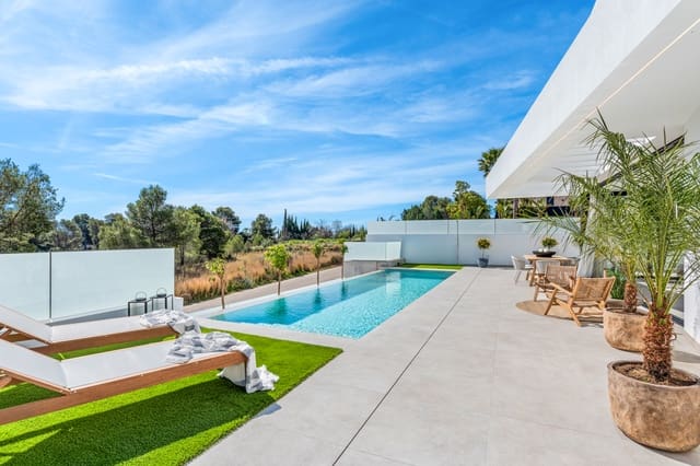 3 sypialnia Willa na sprzedaż w Polop z basenem garażem - 725 000 € (Ref: 9614300)