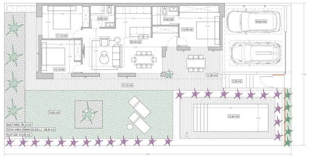 3 camera da letto Villa in vendita in Finestrat Pueblo, Finestrat con piscina - 489.000 € (Rif: 9624316)