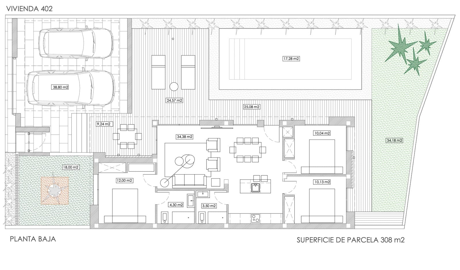 3 soveværelse Villa til salg i Finestrat med swimmingpool - € 489.000 (Ref: 9646750)