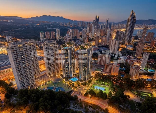 1 Zimmer Apartment zu verkaufen in Benidorm mit Pool - 230.000 € (Ref: 9946562)