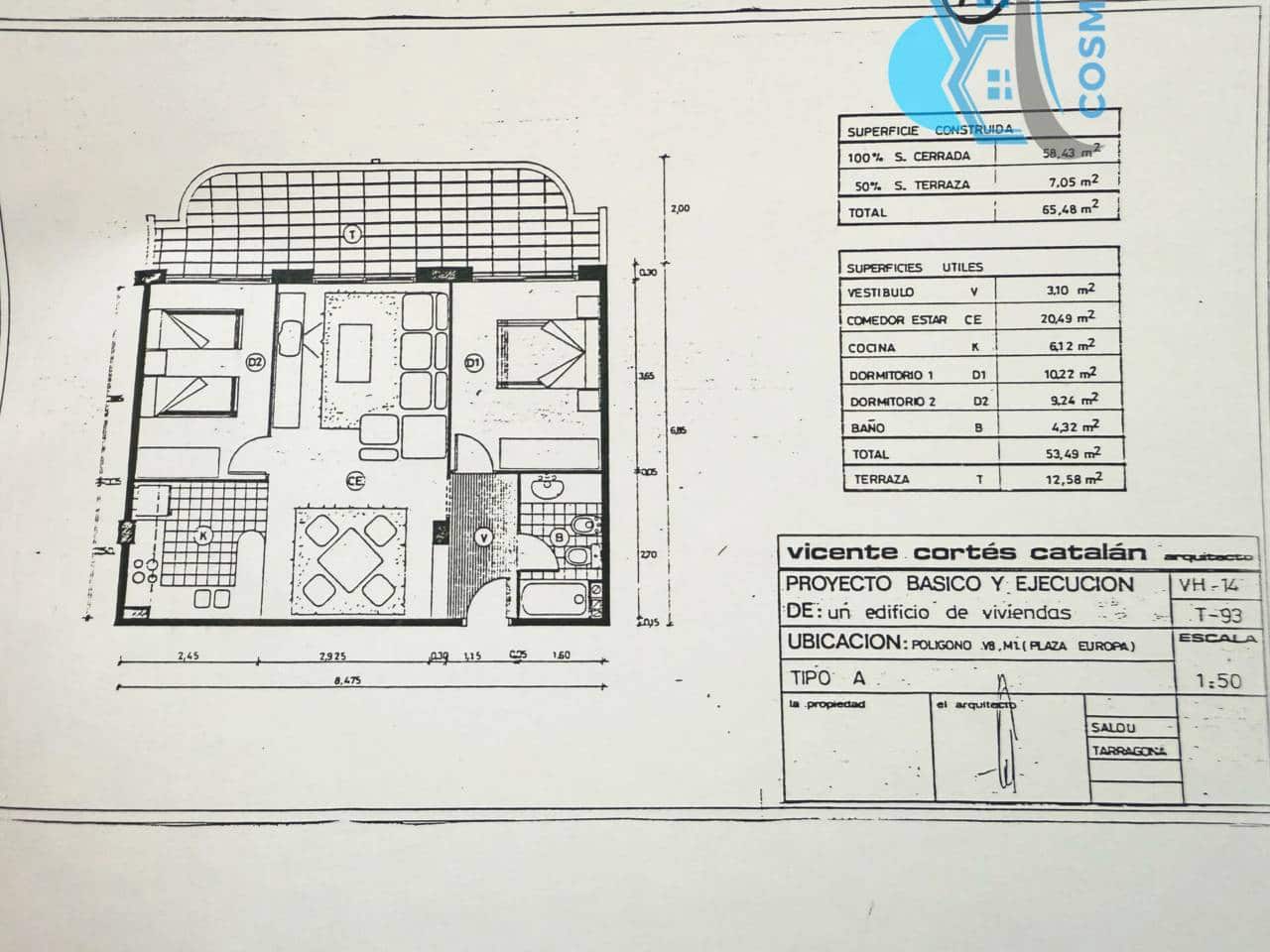 2 makuuhuone Huoneisto myytävänä paikassa Salou mukana uima-altaan - 189 000 € (Ref: 9256777)